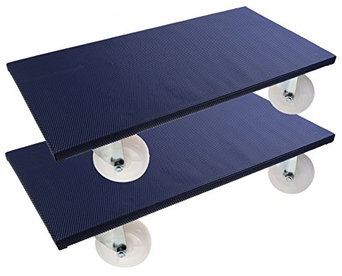 2X Antirutsch Transportrolly Rollbrett Antirutschüberzug 4260307249021