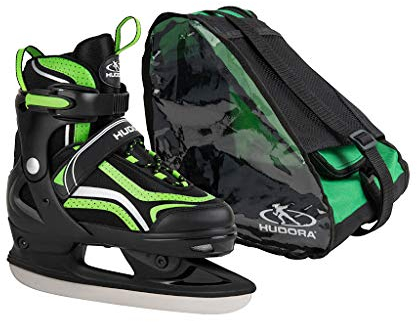 Hudora Unisex – Erwachsene Allround Schlittschuh Basic, Green, Gr. 29-32, One Size