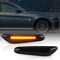 LED Seitenblinker passend für BMW X1 E84 | X3 E83 | X5 E53 | SCHWARZ