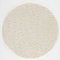 Muratap Teppich Wohnzimmer Modern - Loca Shaggy - Hochflor Teppich Weich und Warm Schmutzabweisend und Pflegeleicht Wohnzimmerteppich - Große: 120 cm - Rund - Farbe: Creme
