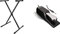 TIGER KYS77-BK X-Frame Keyboard Stand - Black & M-Audio SP-2 - Universal Sustain Pedal with Piano Style Action, The Ideal Accessory for MIDI Keyboards, Digital Pianos, Electronic Keyboards & More