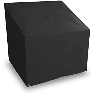 Bosmere All-weather Garden Armchair Cover, Charcoal