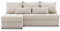 Mebligo Ecksofa Venezia mit Schlaffunktion und Bettkasten (POSO 100, BONELL)