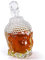 Carafe En Verre Avec Bouchon Hermétique, Carafe à Liqueur Avec Un Design Unique En Forme De Bouddha, Bouteille à Décanter Pour Whisky, Brandy, Vodka