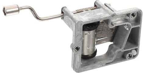 CATIEBYE Spieluhrmechanismus Metallmechanismus Für Diy Spieluhren Mit Handkurbel Ersatzspieluhrwerk Kleines Musikwerk Teil Spieluhrteile