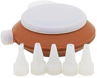 Stampo in silicone per macaron, con 5 beccucci, per macaron, con 5 beccucci grandi