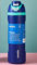 Generic Owala FreeSip Stainless Steel Water Bottle, 24-32 Oz, Insulated with Straw (Blue)