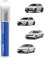 (LC9A/0Q) Blanco Puro Retoque de pintura para Volkswagen/VW, reparación de rayones de automóvil, solución rápida y fácil para la reparación.