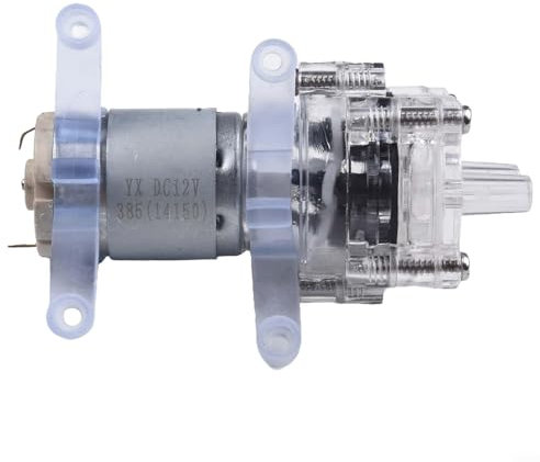 Fauhapyway Mini pompe de pulvérisation à membrane CC 12 V, distributeur d'eau auto-amorçant, moteur pour aquarium, machine à café, connecteur de tuyau de 6,5 mm de diamètre, équipement