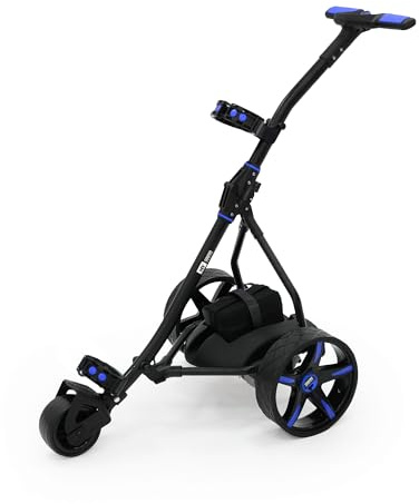 M.Y Pro Series Electric Golf Trolley | 36 Hole Battery Lithium Golf Trolley | 9 Speed Auto Distance Function Golf Cart | Easy To Assemble Golf Caddy | Over £100 Free Accessories