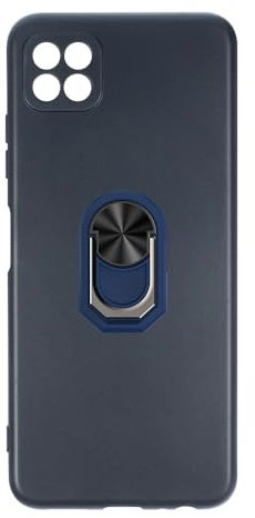 UOGNADGD Flexible Hülle + Ringhalter Kompatibel mit Samsung Galaxy Buddy Telefon-Schutzhülle mit Magnetischem Ständer Mechanischer Stil (Blauring)