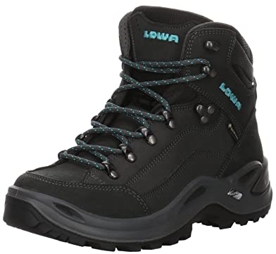 Lowa Lowa Schuhe AG 320945 - Renegade GTX MID WS 9368 Asphalt/Tuerkis 9368 Asphalt/Tuerkis Gr. 7½