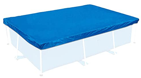 knowledgi Pool Cover Rechteckig Poolabdeckung, Regenfeste Staub Abdeckung, Rechteckige, Oberirdische Poolabdeckung Für Oberirdische Pro-Rahmen-Pools 400x211CM