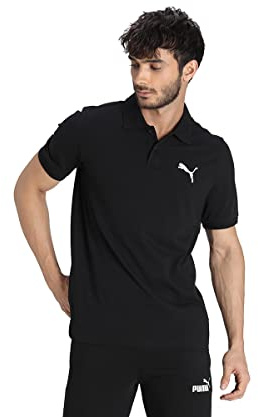 PUMA Herren Poloshirt, Puma Black-Cat, L
