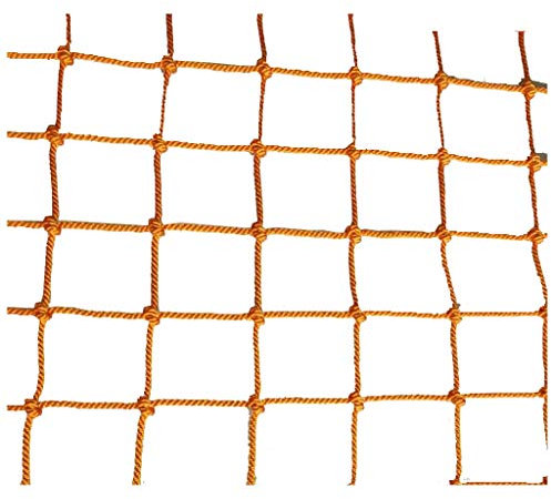 LYRWISHLTD Kinder Sicherheitsnetz Zaun Swing Pool Net Kletterwand Kletternetz Kindersicherheitsnetz Outdoor-Kletternetz Gartenschutznetz Natürliches Kletternetz (Color : 12mm, Size : 2X5m/6.6X13.4ft)