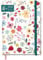 paper&you® Notizbuch kariert A6+ mit Gummiband Wild Flower mit 156 Seiten, 78 Blatt - Notizheft, Bullet Journal, Tagebuch - nachhaltig & klimafreundlich
