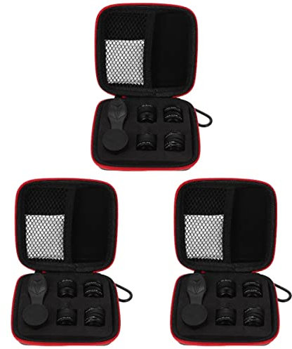 Mikikit 3sets Special Effect Macro Lens for Phone Camera Filter High-end Lightweight Creative Clip Design for Mobile Photography