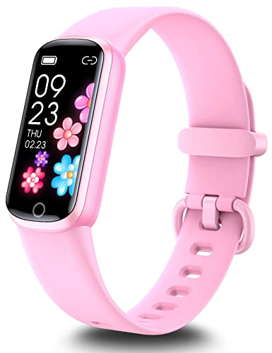 DIGEEHOT Pulsera Actividad para Niños Niñas, Reloj Inteligente Impermeable IP68, 11 Modos Deportivo Smartwatch con Podómetro Pulsómetros Monitor de Sueño Contador de Caloría