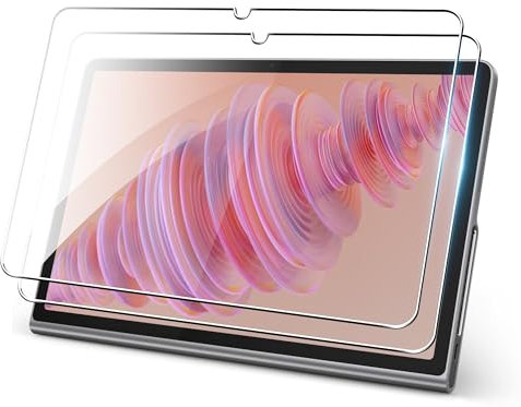 Heioloo [2 Pièces Verre Trempé pour lenovo tab plus Protection Écran, Dureté 9H, Sans Bulles, Ultra Transparent, Anti-Rayure Protection D'écran