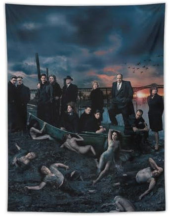 Scarface Filmposter Pate Sopranos, klassisches Filmposter, Wandkunst, Tapisserie, Druck, Malkunstwerke, moderne Dekoration, Schlafzimmer, Wandteppich, 76,2 x 101,6 cm, 40 Stück