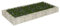 Homgoday Lit Surélevé à Gabion Acier galvanisé 200x100x20 cm, Jardinière à Gabion pour Fleur Plante, Lit Surélevé de Jardin pour Terrasse, Arrière-Cour, Pelouse, Extérieur