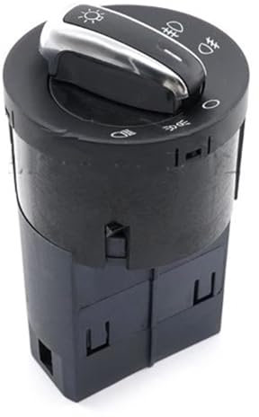 BILKAR Kompatibel Mit VW Für Golf Mk 4 Für J&etta Mk 4 Für Passat 3B 3BG 1997–2005 Scheinwerfer-Nebelscheinwerfer-Steuerschalter-Taste 6RD941531G Auto Lampenschalter