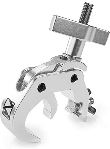 Beamz BC50250T Quick Lighting Clamp 250kg Capacity - Slimline Stage and Theatrical Truss Clamps, Professional Rigging for Concerts, Events and Installations