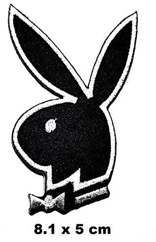 Playboy Bunny Rabbit Patch Eisen auf Logo Weste Jacke Kappe Hoodie Rucksack Patch Eisen Onsew auf Patch Applique Souvenir Zubehör