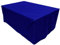 KaufPirat Premium Abdeckplane 160x85x90 cm Gartenmöbel Gartentisch Hülle Abdeckung Haube Schutzhülle Abdeckhaube 6.000 mm Wasserbeständigkeit Dunkelblau