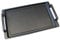 Eurolux Teppanyaki Grillplatte 41 x 24 cm beschichtet - mit Seitengriffe - alle Herdarten inkl. Induktion & Grill - glatte Antihaft Oberfläche - Made in Germany