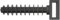 fischer 545787 - Taco Brida para sujeción de Cables 9,5x3, (100 Uds) Color negro