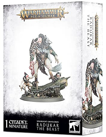 Games Workshop Warhammer AoS - Soulblight Gravelords Radukar The Beast, Schwarz