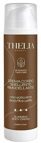 Thelia Beauty | Crema Corpo, Prodotto Naturale Senza Parabeni, Dermatologicamente Testato, Made in Italy, 250ml… (Snellente Rimodellante)
