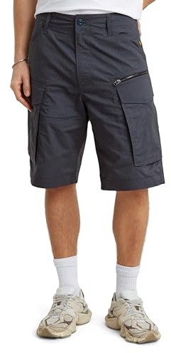 G-STAR RAW Herren Rovic Zip Relaxed Shorts, Blau (Petrol D08566-D308-860), 30