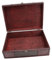 PRETYZOOM Boxen Orientalische Truhe Handgefertigte Ohrringe Aufbewahrungsschatzkiste Schmuck-organizer-fach Ringorganisator Make-up-behälter Holztabletts Ringschale Groß Hölzern Desktop-box