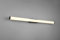 lightling LED Wandleuchte Badleuchte Spiegelleuchte Leo, Schutzklasse IP44, in schwarz matt metall, 80.4 x 5.5 x 8.5 cm