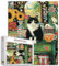 1000 Teile Puzzle für Erwachsene Katze sitzt auf dem Tisch Puzzle Kätzchen 1000 Teile Puzzle Spiel Blume Blumenkunst Wanddekoration DIY Craft Puzzle für Erwachsene Geschenk für Freunde und Familie