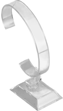 CALLARON Transparenter Acryl Uhrenständer Armband Display Halter Stabiles Schmuck Display Für Smartwatch Schmuckständer Für Zuhause Büro Und Ladenpräsentation