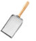 Sileduove Tamiz de jardín de acero inoxidable con mango de madera para suelo, compost, arena, varios tamaños de malla (1,5 mm)