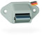 markiso® Rolladen Gurtführung, Gurtleitrolle für Rollladengurt bis 23mm | [Hergestellt in Deutschland]Stahlrolle inkl. Bürstendichtung in Handwerkerqualität | 3 Stück