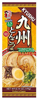 Itsuki Kyushu Tonkotsu Artificial Pork Flavour Ramen (Animal Free) 2 Servings 174g