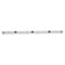Table Saw Rail，Fdit Aluminium Alloy Miter Bar Rail Miter Guage Bar Slider Table Saw Gauge Rod Wood Working Tool(450mm)