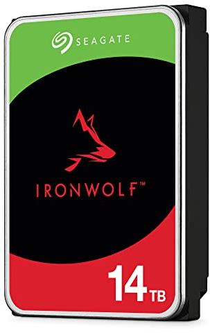 Seagate SkyHawk AI, 14 TB, Surveillance Internal Hard Drive HDD – 3.5 Inch SATA 6 Gb/s 256 MB Cache for DVR NVR Security Camera System, and Three-year Rescue Services (ST14000VE0008)