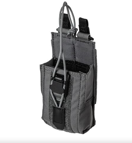 5.11 Tactical Flex Radio 2.0 Pouch, Lightweight with Flex-Hit Mounting System, Style 56652, Storm