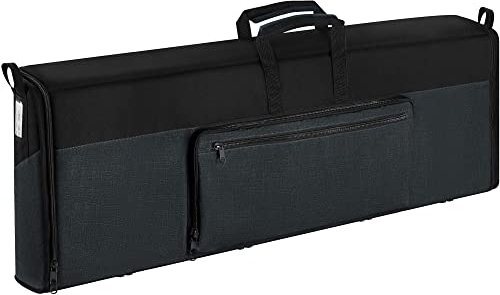 Keyboard Case for an 88-Key Keyboard Piano | 7.5×19.5×57 Gig Bag Made of Durable 600D Fabric | Waterproof and Scratch-Resistant Piano Cover | Keyboard Bag w/Addl Pockets | by