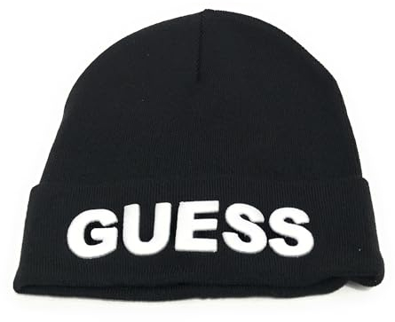 GUESS Herren Mütze schwarz/weiß L