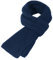 bestree Grob Schal für Herren, reine Farbe, Winterhals, warm, gestrickt, Wolle, langer Schal, blau, Einheitsgröße