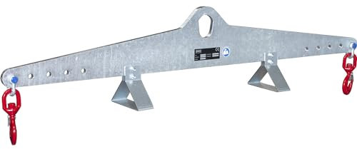 eurokraft | Mini-Traverse | für Kran | Traglast 800 kg | Verstellbereich 800-1200 mm