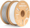 ELEGOO Rapid PETG Filament 1.75mm Weiß Grau 2KG, High Speed 30-600mm/s 3D Drucker Filament Maßgenauigkeit +/- 0.02 mm, 2 Stück 1kg Pappspule(2.2lbs) Passend für die meisten FDM 3D Drucker
