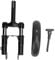 SUNGOOYUE Kit Forcella Ammortizzata Anteriore per Monopattino Elettrico M365 con Ammortizzatore Idraulico, Forcella in Acciaio con Parafango, Viti per Cavalletto e Accessori M365